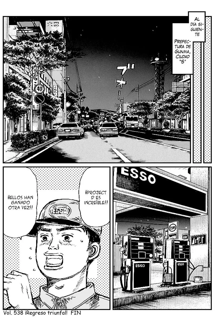 Initial D capítulo 538, página 10