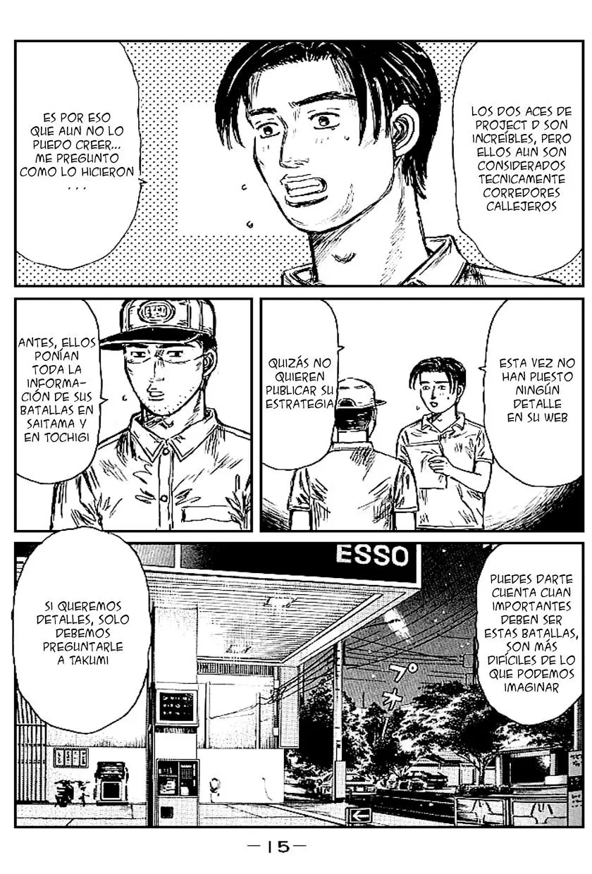 Initial D capítulo 539, página 3