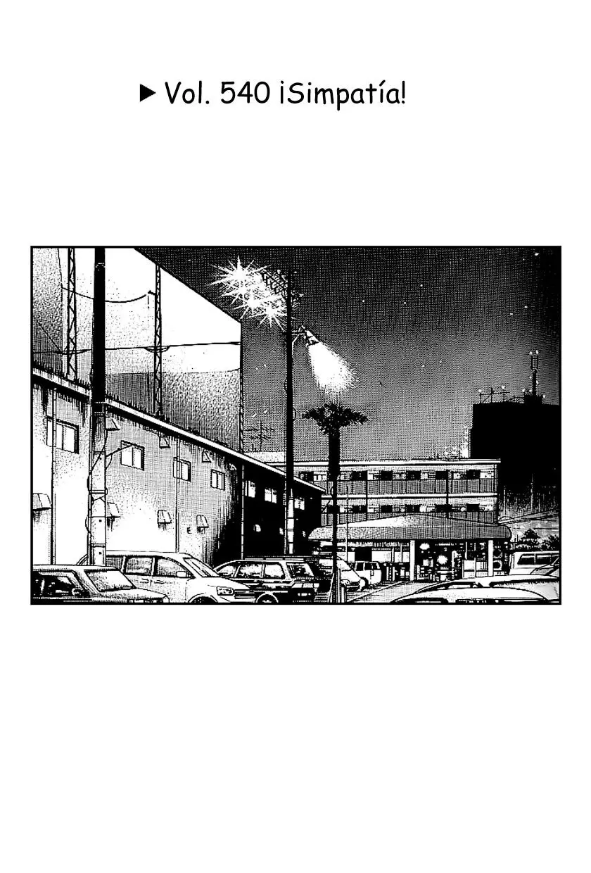 Initial D capítulo 540, página 1