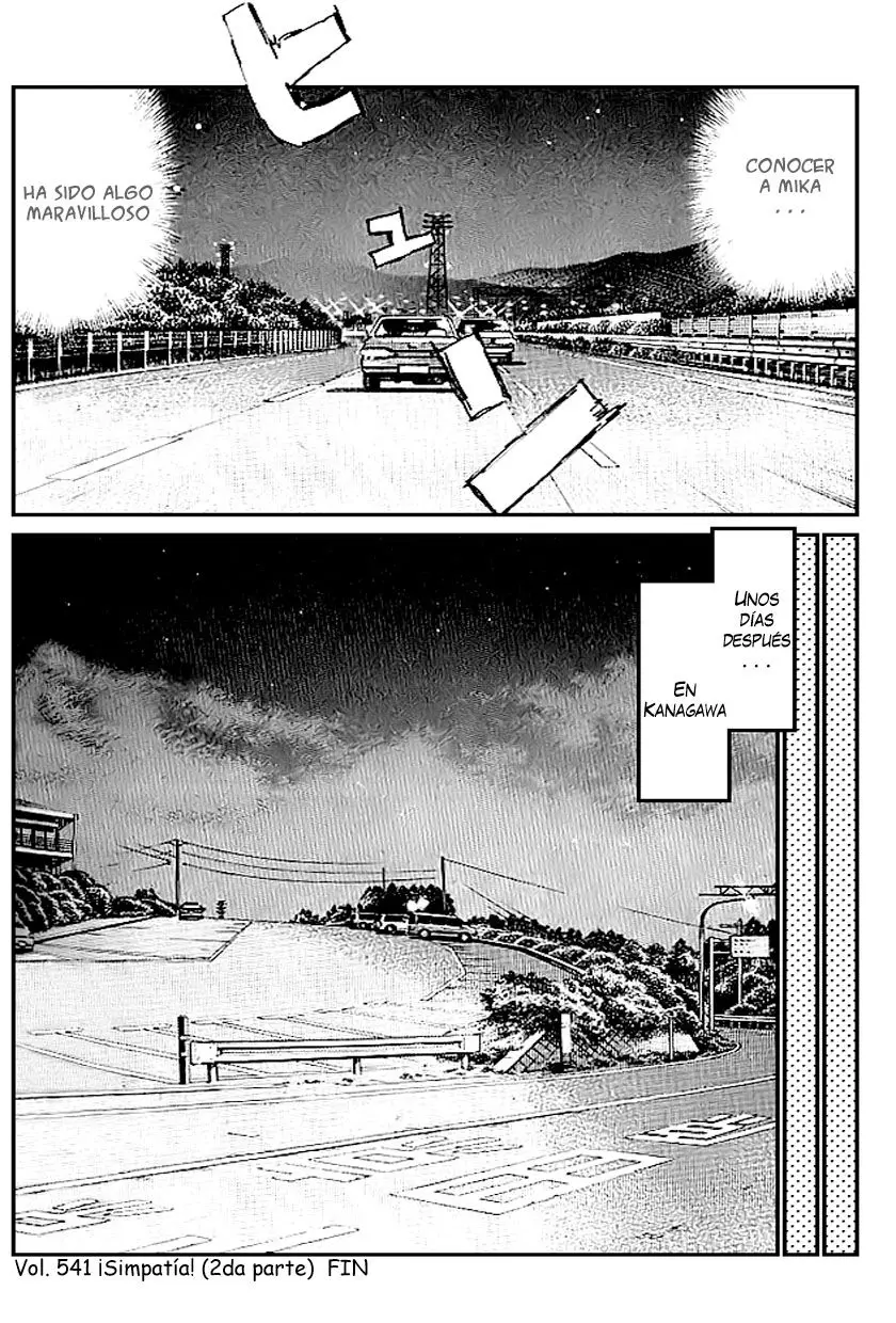 Initial D capítulo 541, página 8