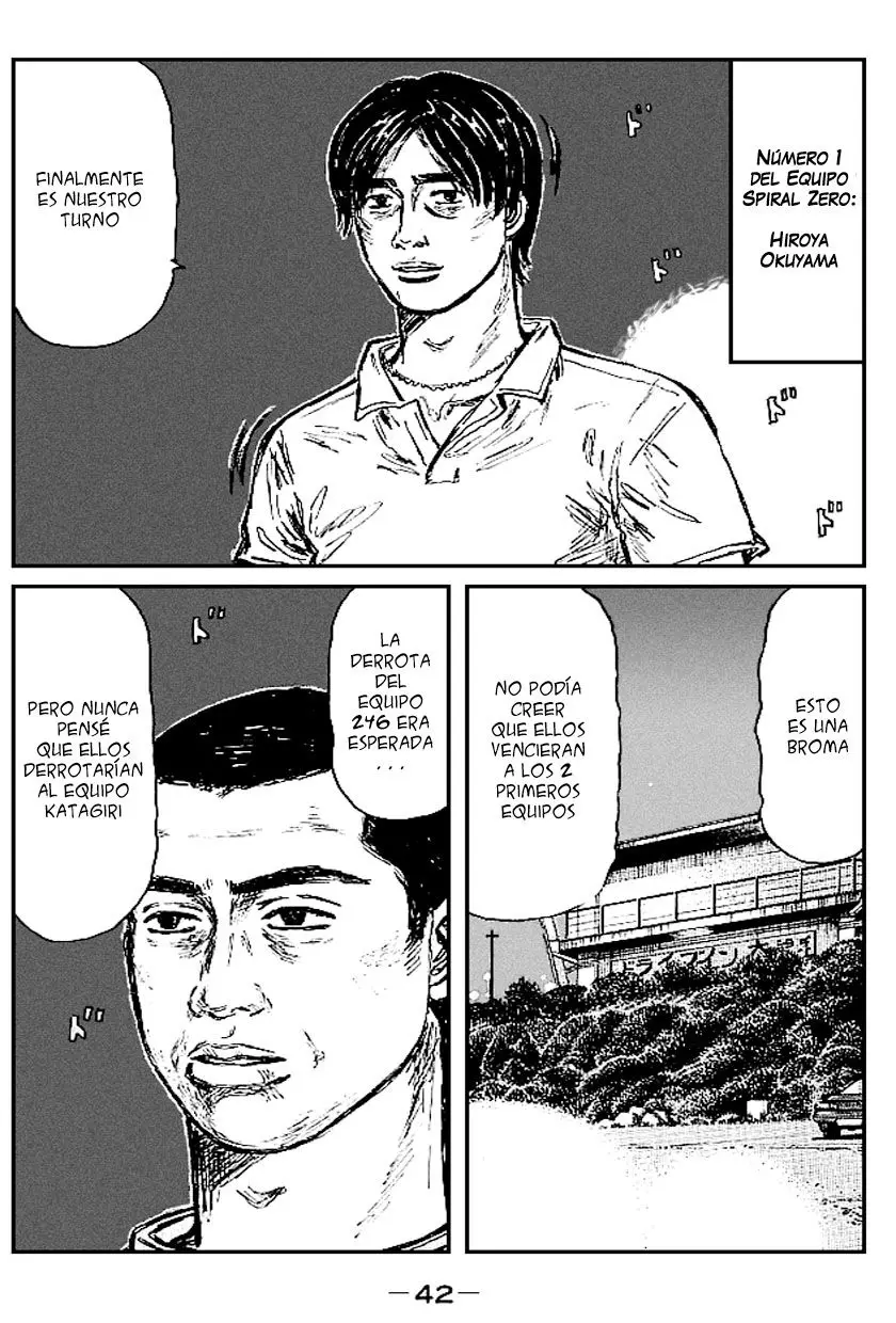 Initial D capítulo 542, página 4