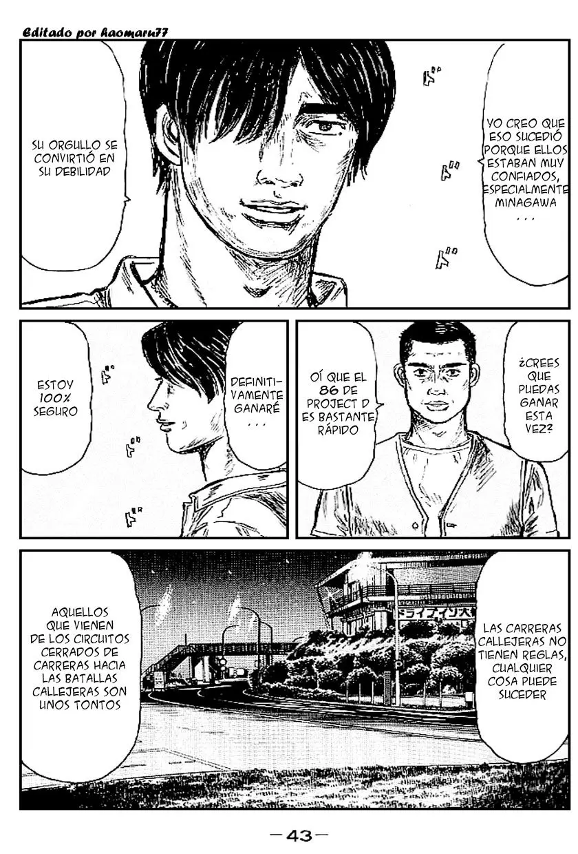Initial D capítulo 542, página 5