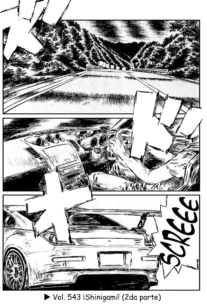 Initial D capítulo 543, página 1