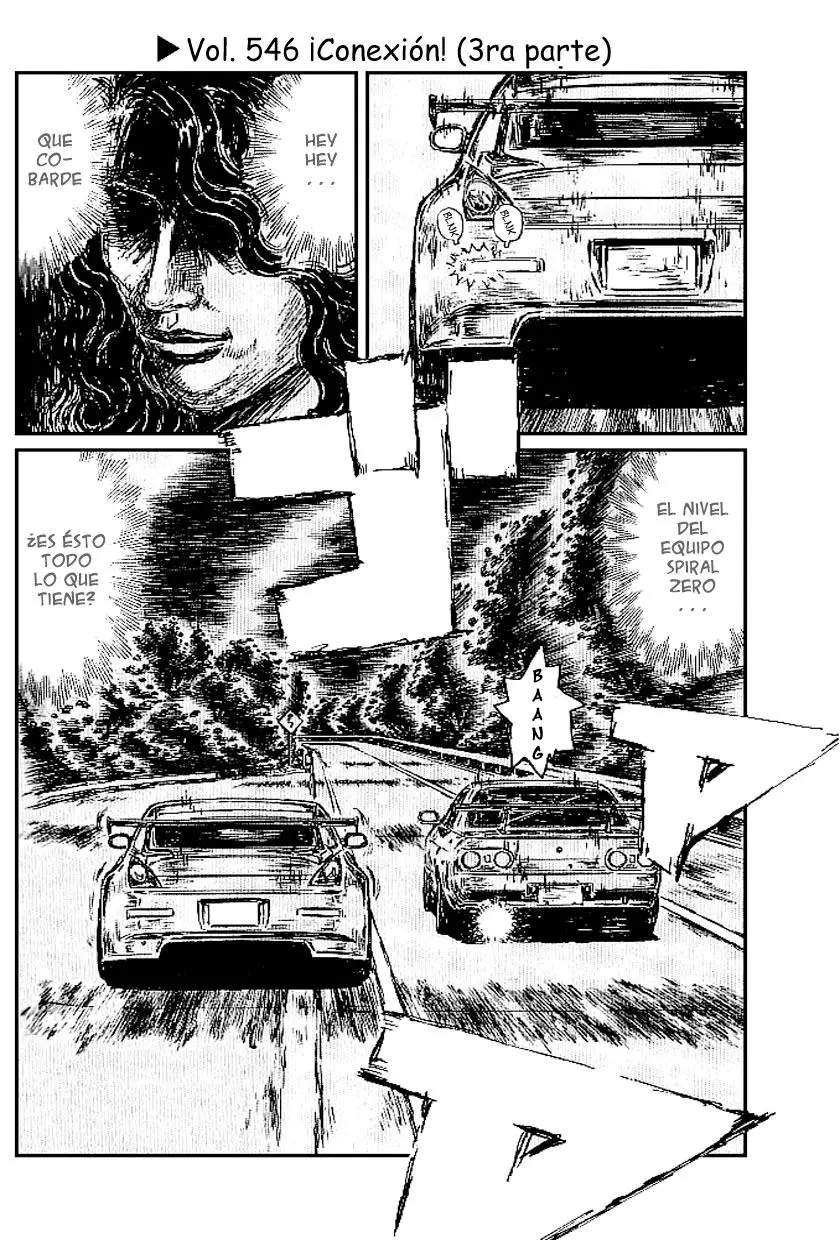 Initial D capítulo 546, página 1