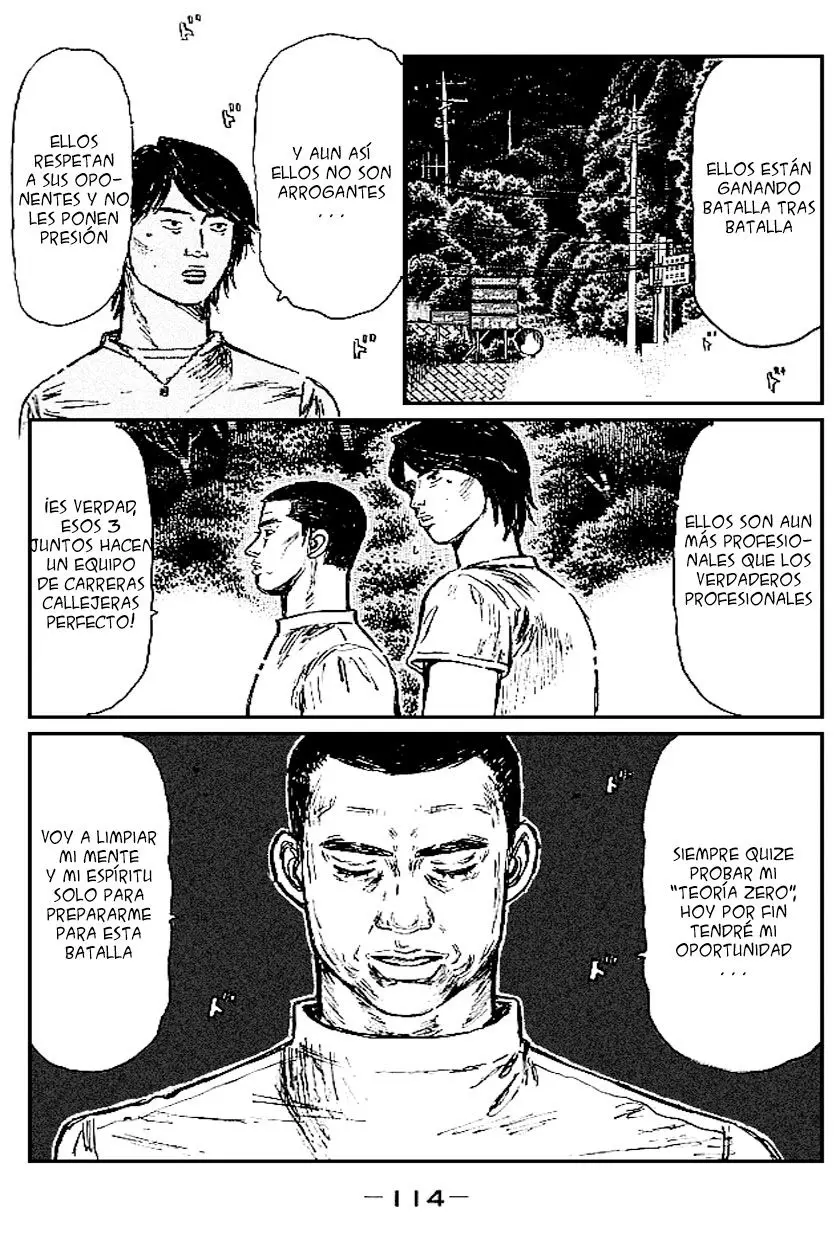 Initial D capítulo 550, página 6