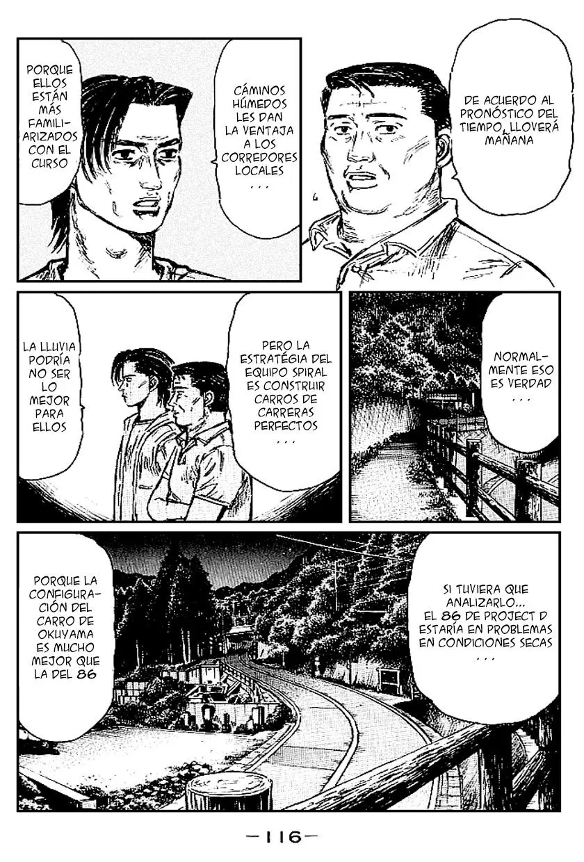 Initial D capítulo 550, página 8
