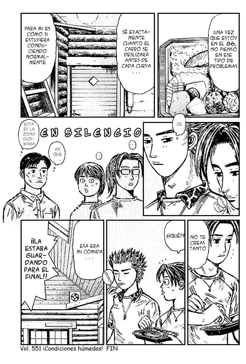 Initial D capítulo 551, página 9