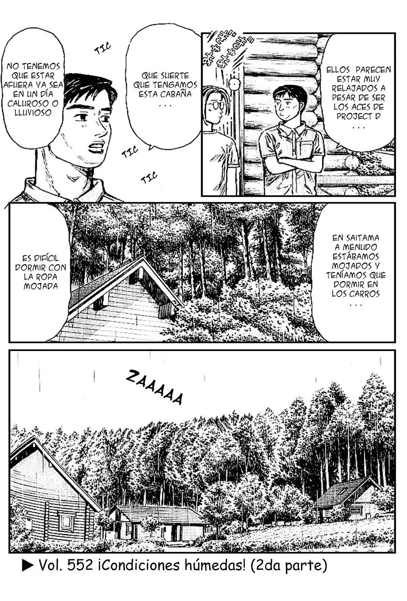 Initial D capítulo 552, página 1