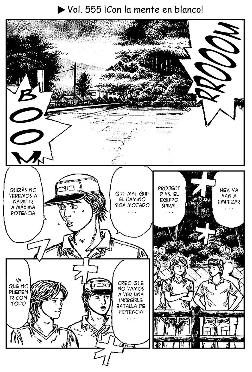 Initial D capítulo 555, página 1