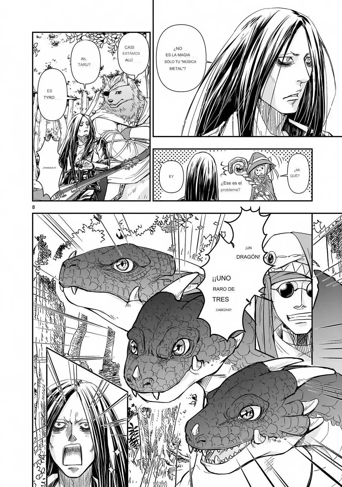Isekai Metaller capítulo 2, página 9