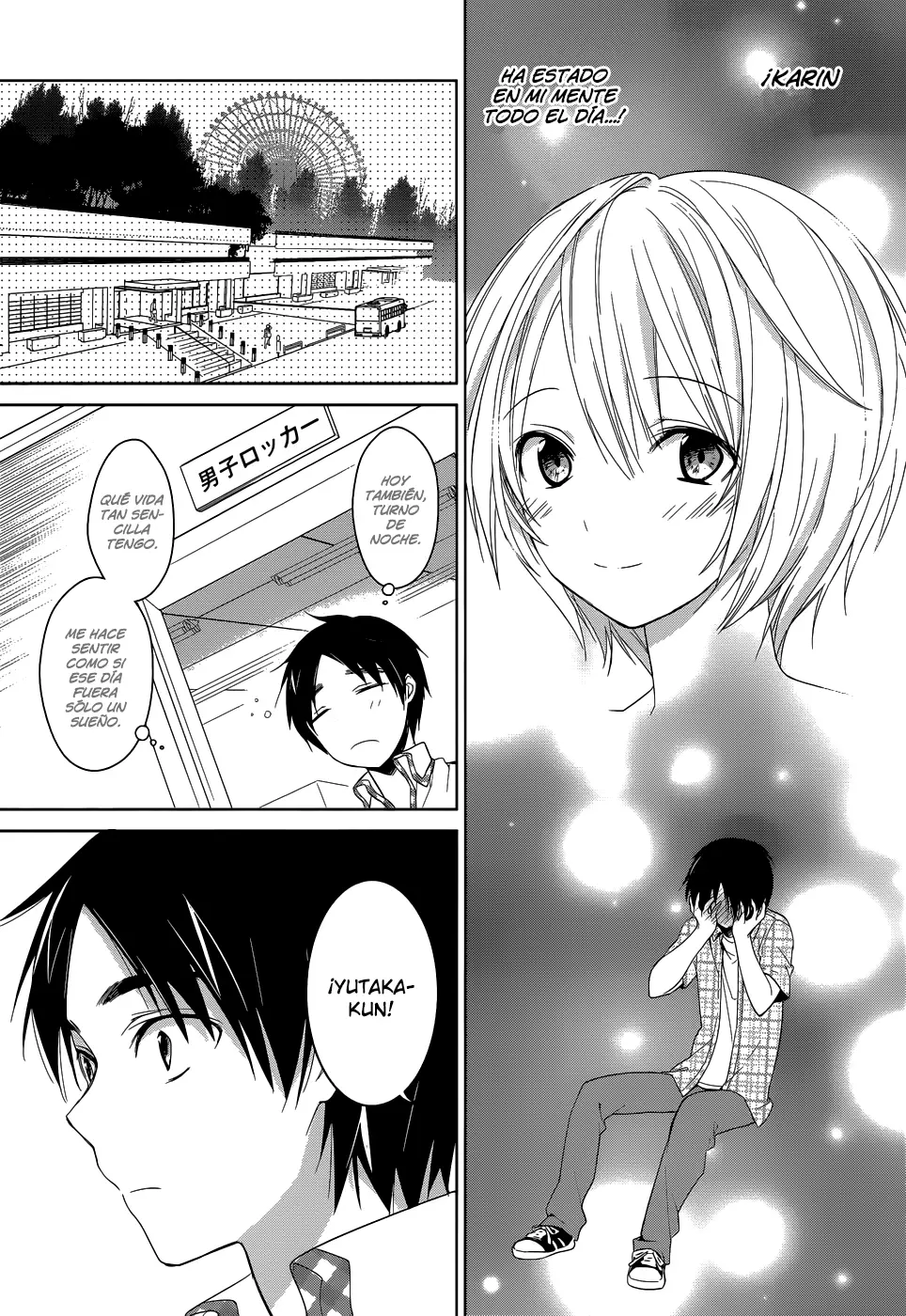 Itoshi no Karin capítulo 3, página 8