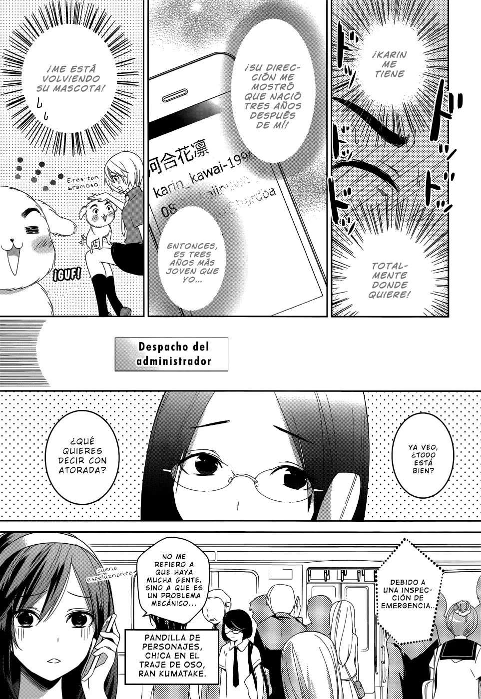 Itoshi no Karin capítulo 3, página 14