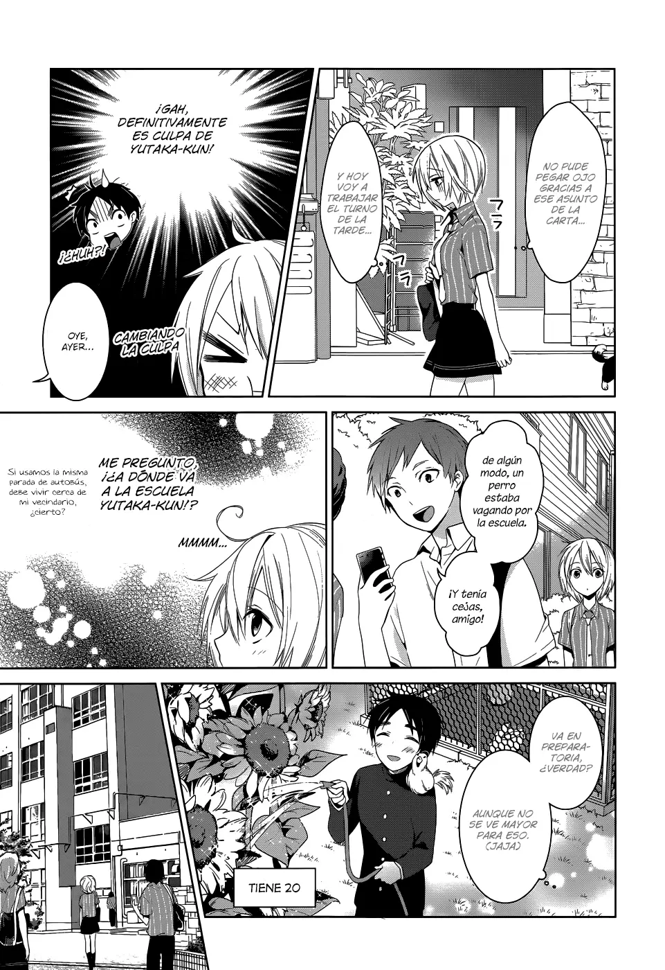 Itoshi no Karin capítulo 4, página 10