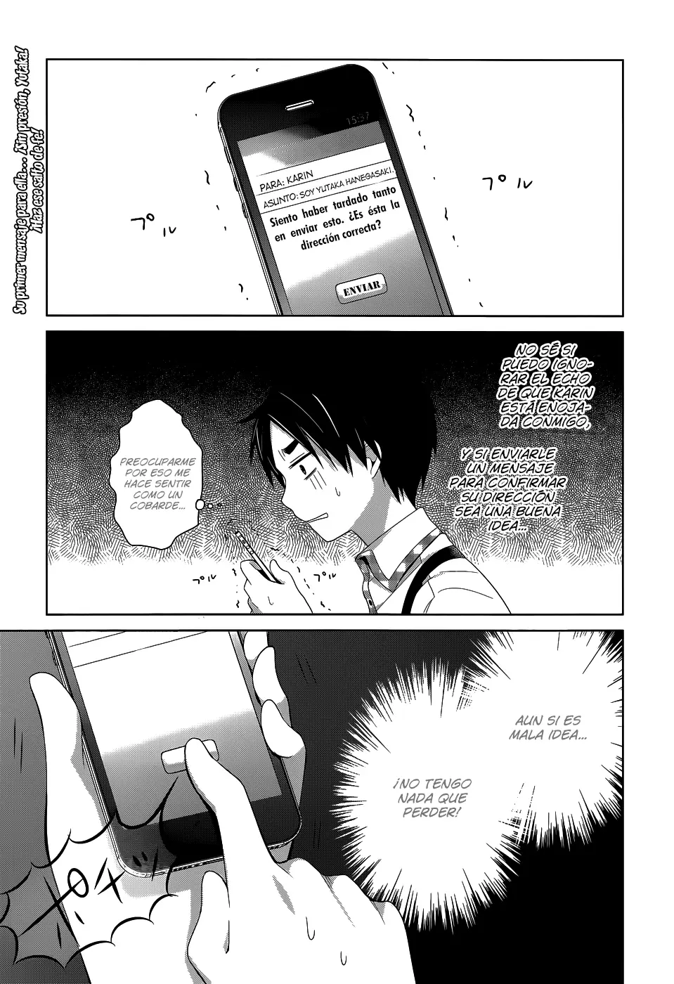 Itoshi no Karin capítulo 5, página 4