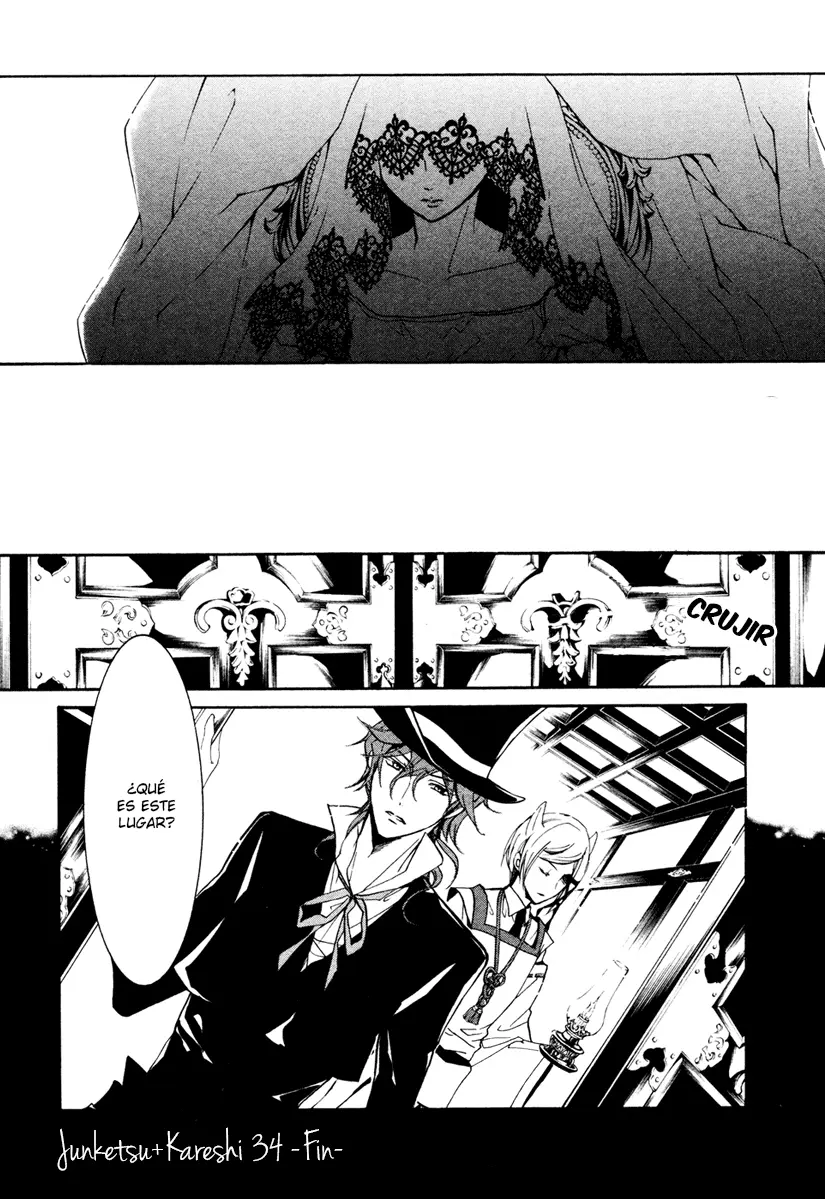 Junketsu + Kareshi capítulo 34, página 38