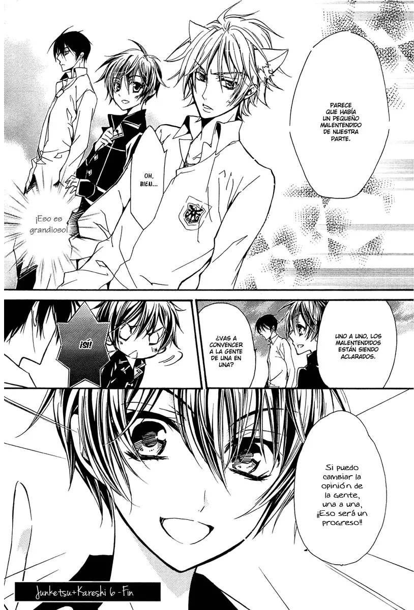 Junketsu + Kareshi capítulo 6, página 36
