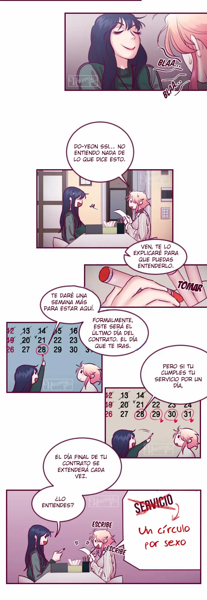 Just Right There! capítulo 15, página 9