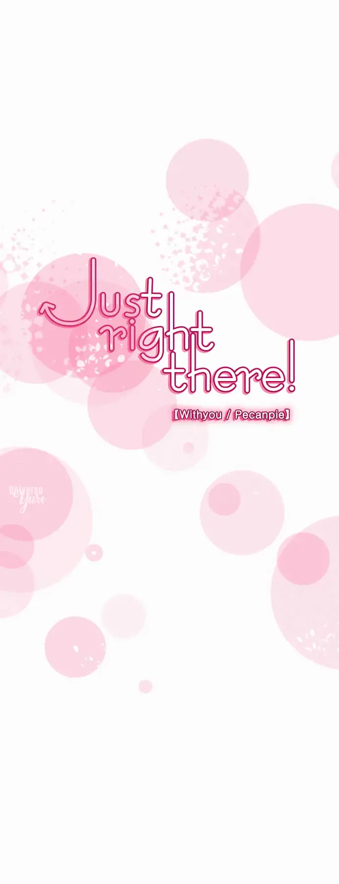 Just Right There! capítulo 63, página 2