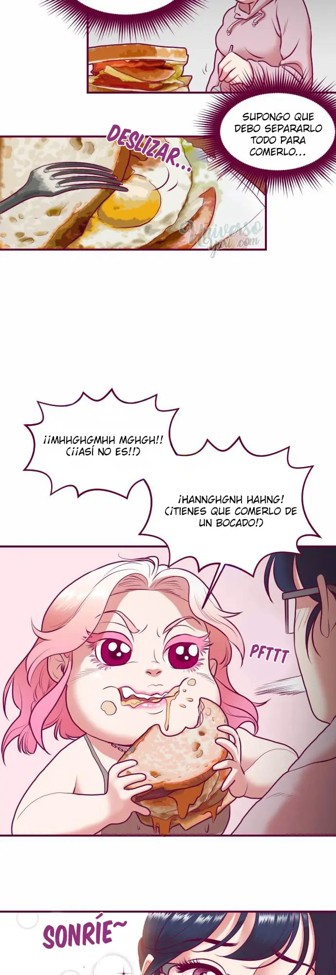 Just Right There! capítulo 9, página 8