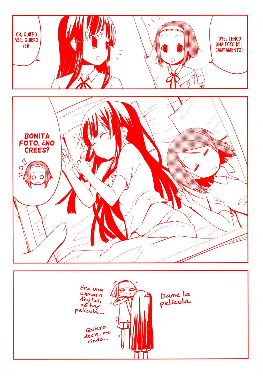 K-ON! capítulo 0, página 4
