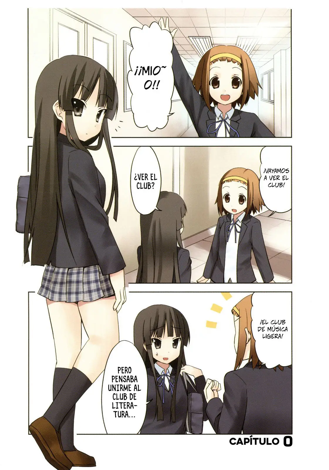 K-ON! capítulo 0, página 10