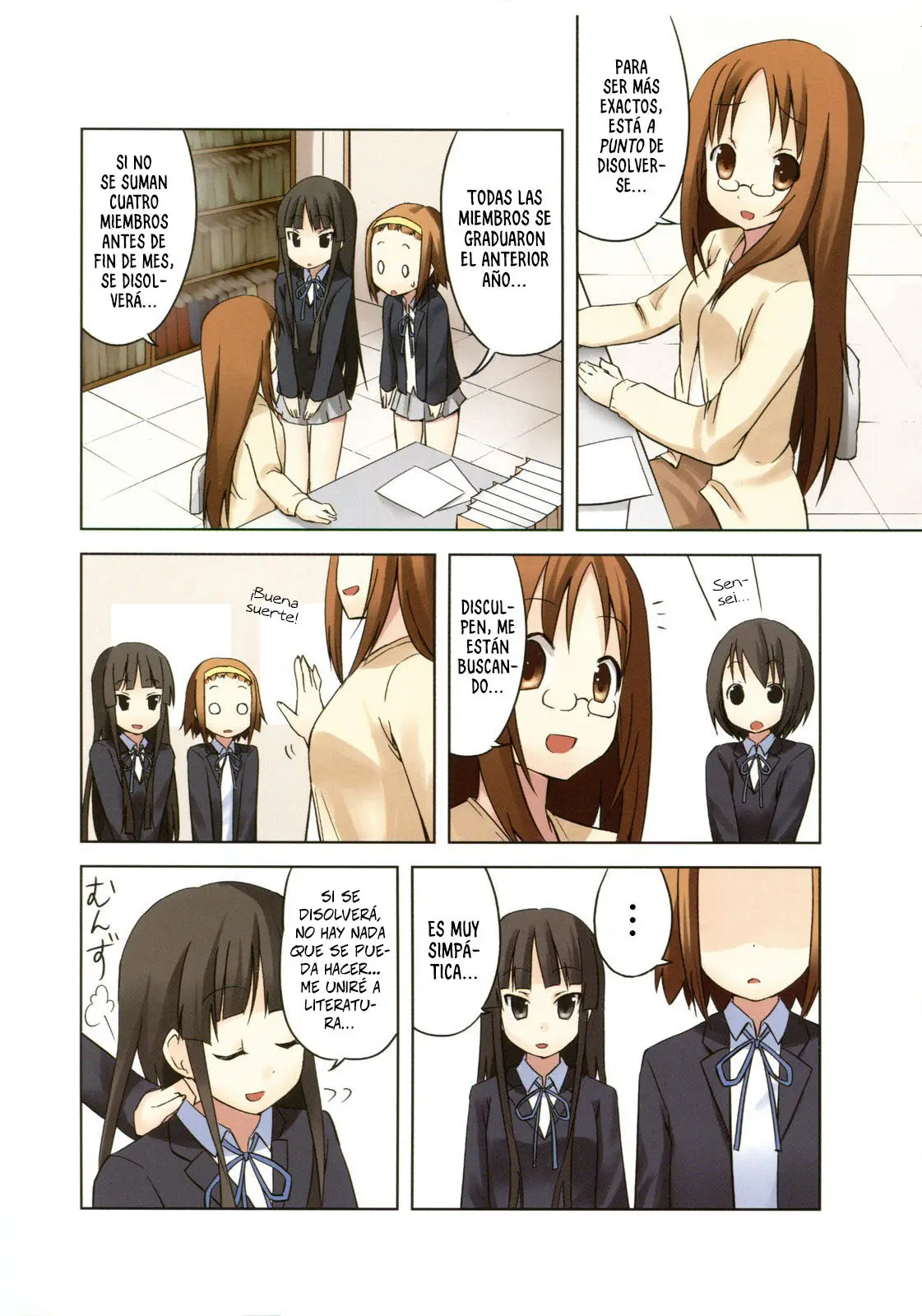 K-ON! capítulo 0, página 12