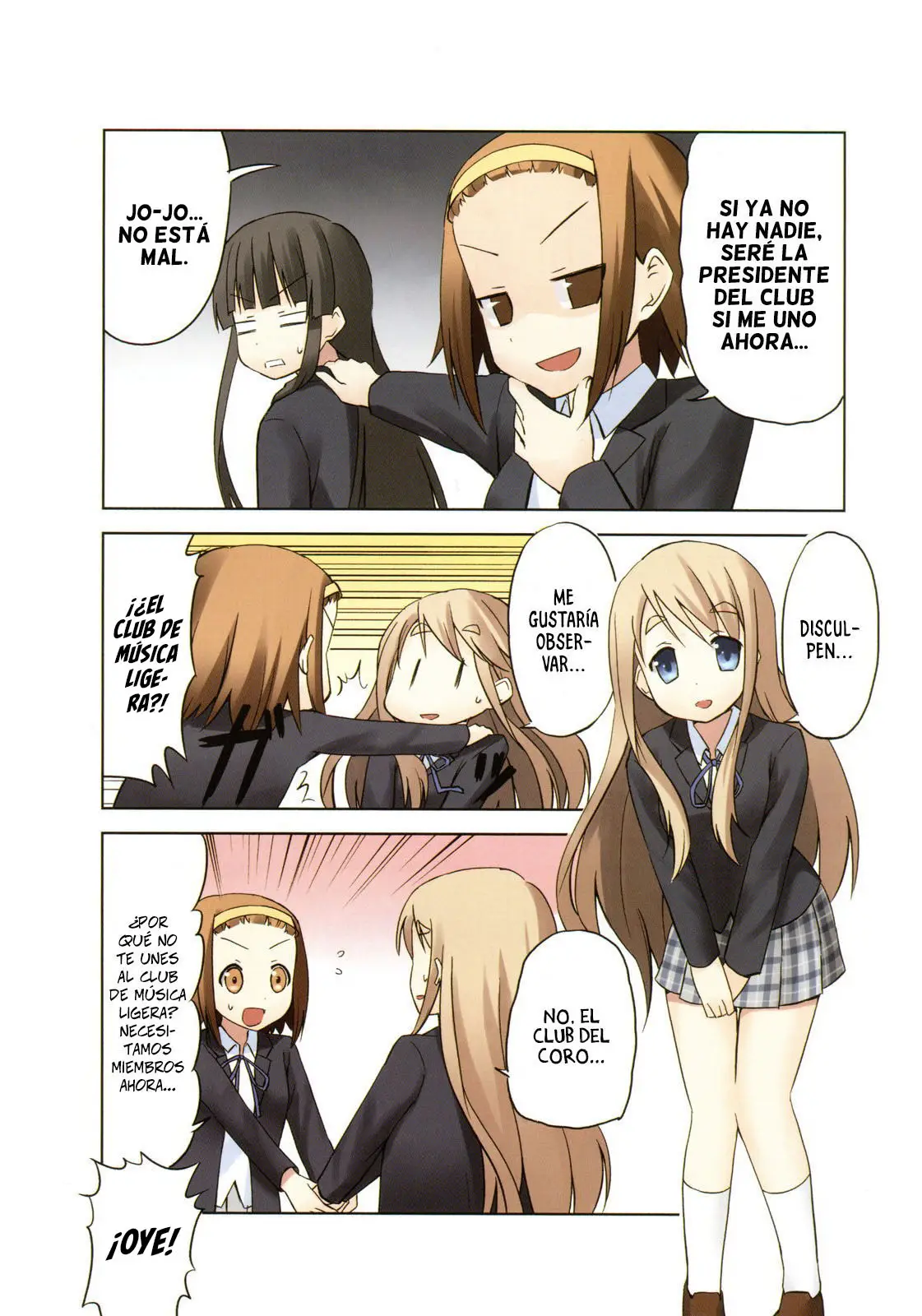K-ON! capítulo 0, página 13