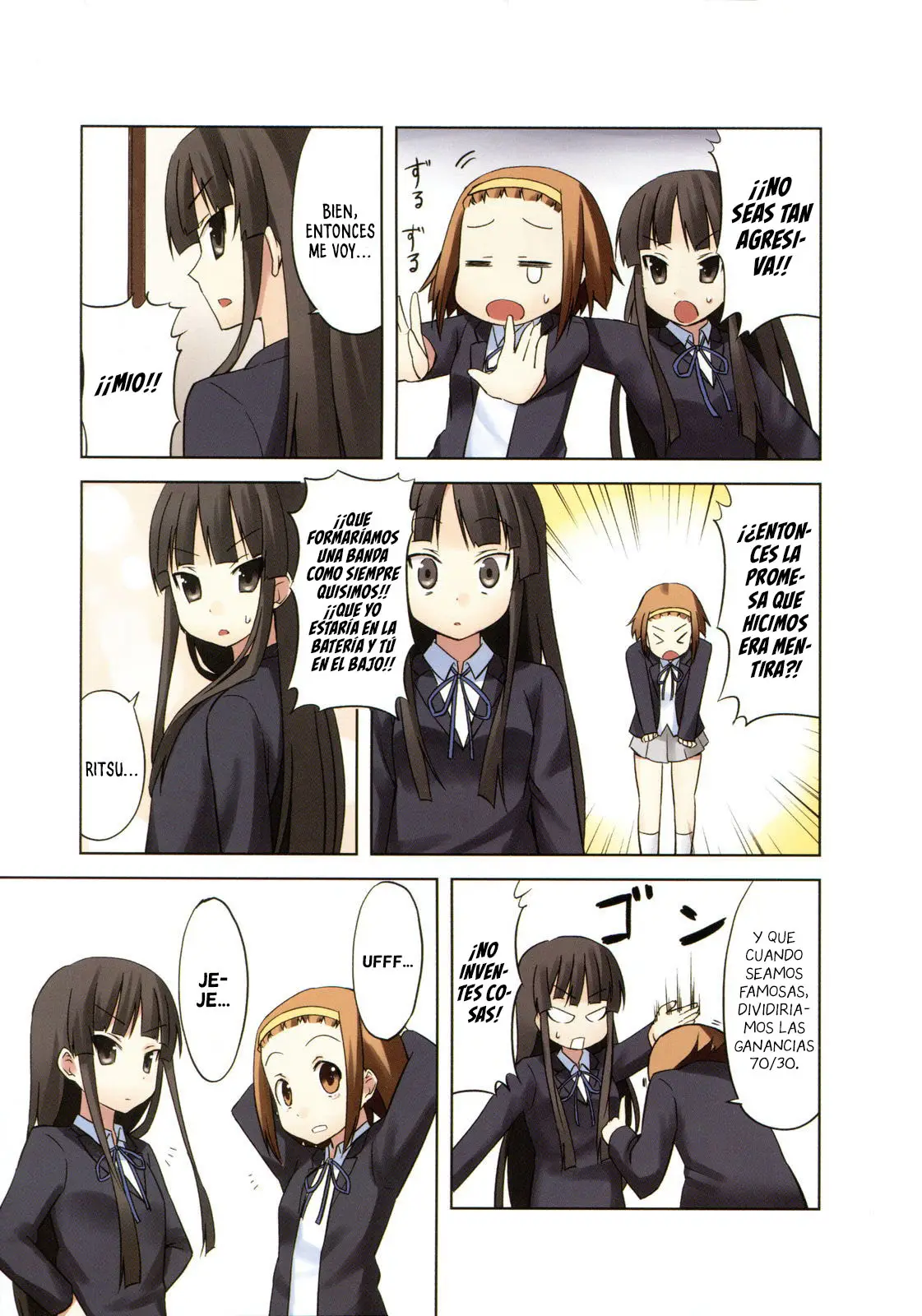 K-ON! capítulo 0, página 14