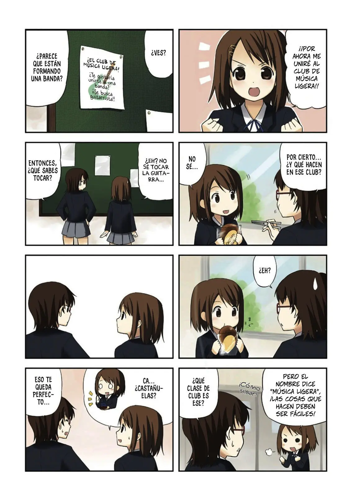 K-ON! capítulo 1, página 3