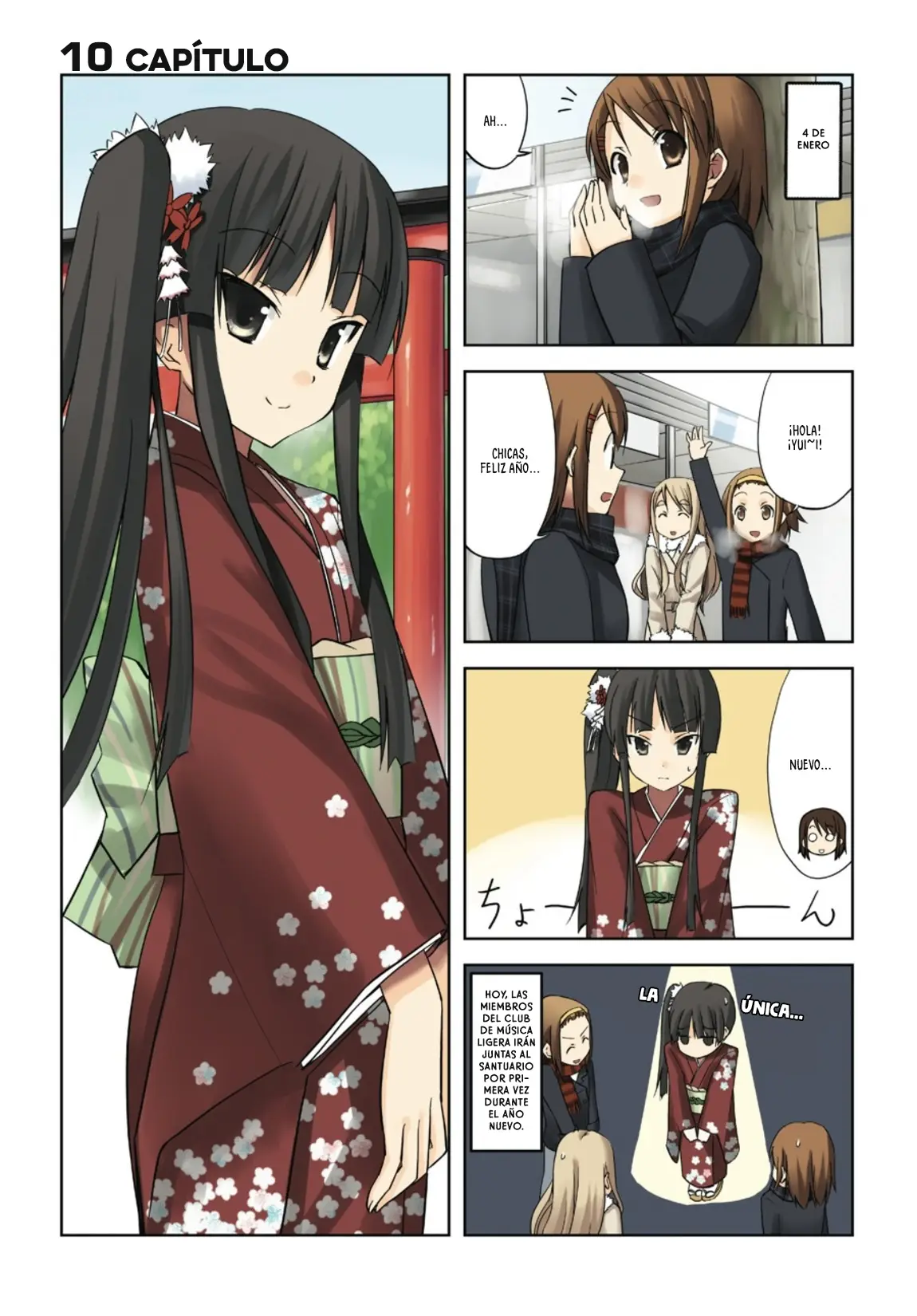 K-ON! capítulo 10, página 2