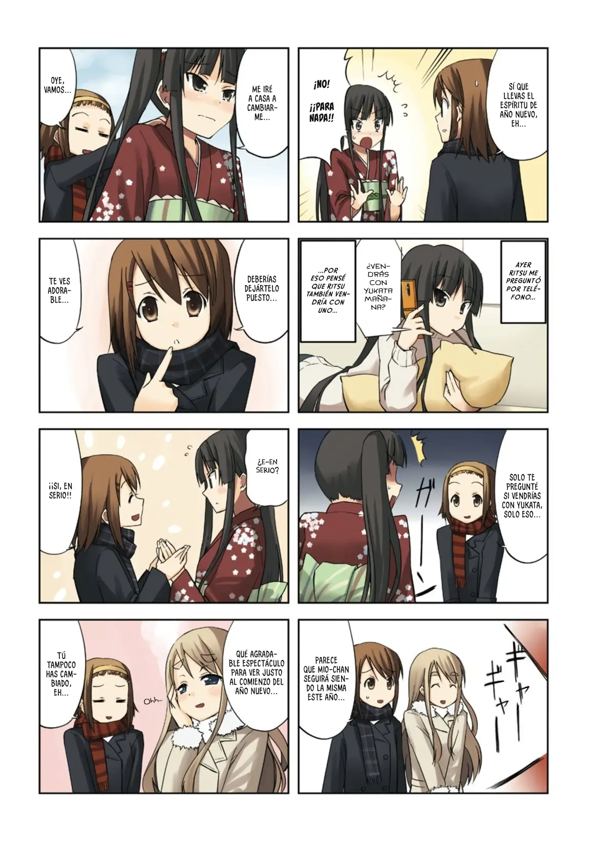 K-ON! capítulo 10, página 3