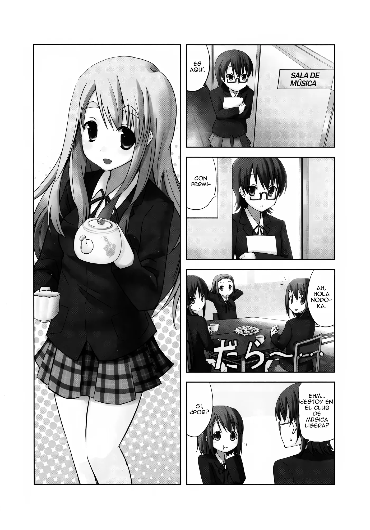 K-ON! capítulo 11, página 1