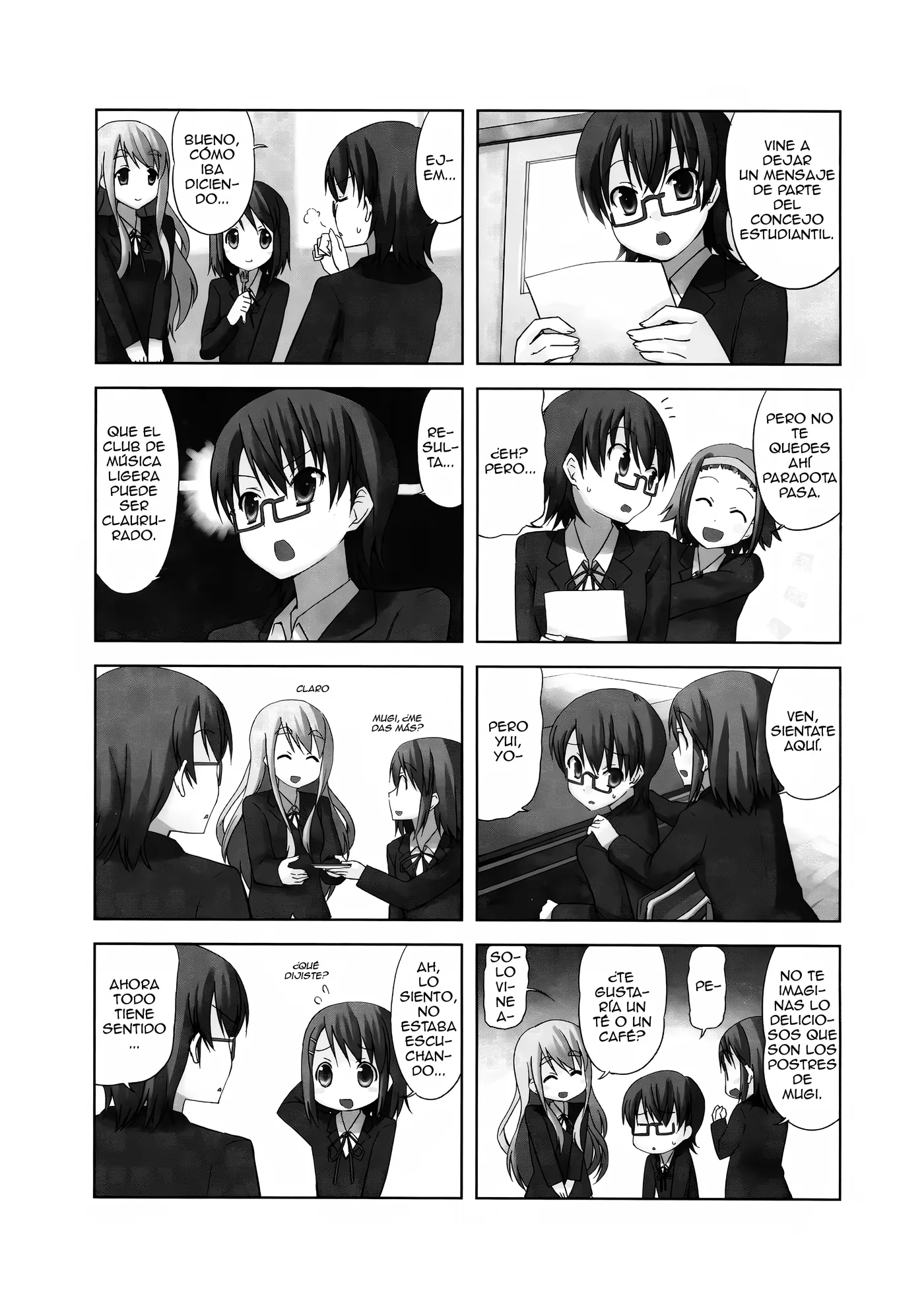 K-ON! capítulo 11, página 2