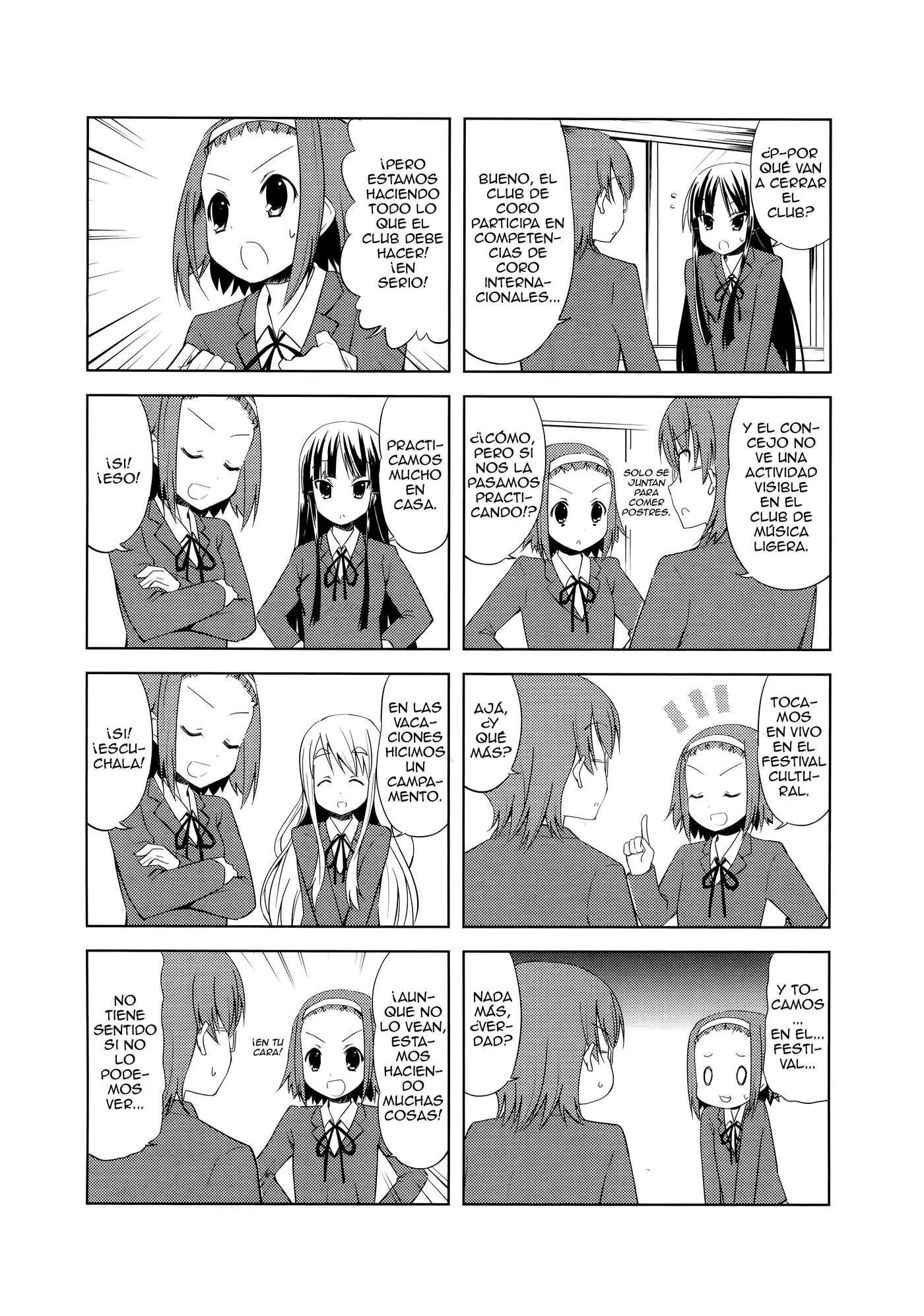 K-ON! capítulo 11, página 3