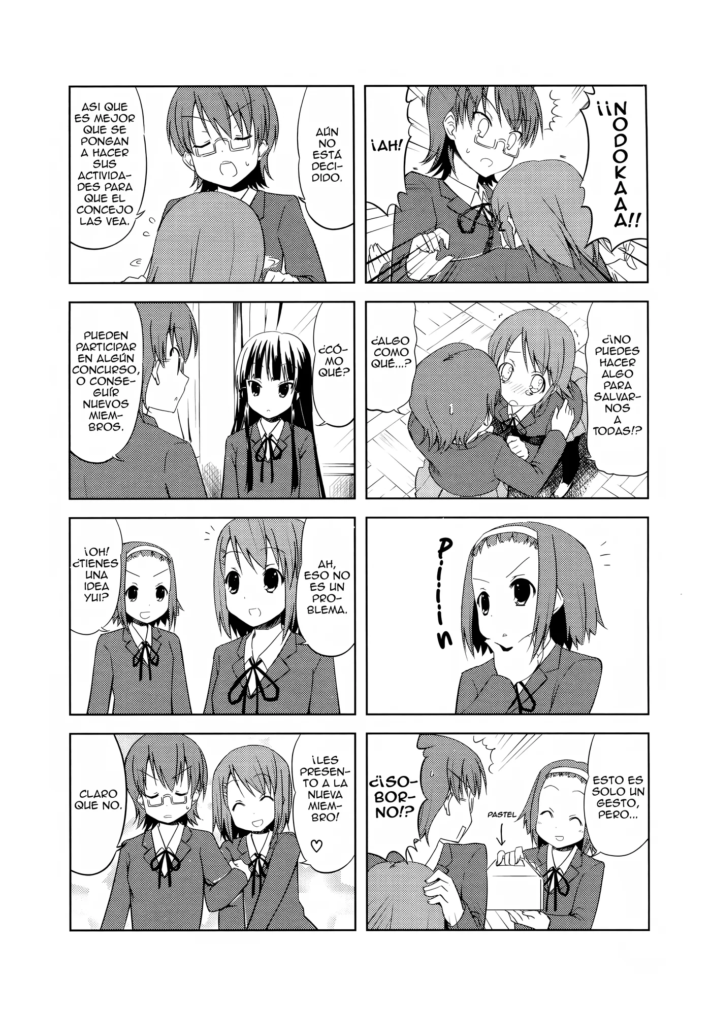 K-ON! capítulo 11, página 4