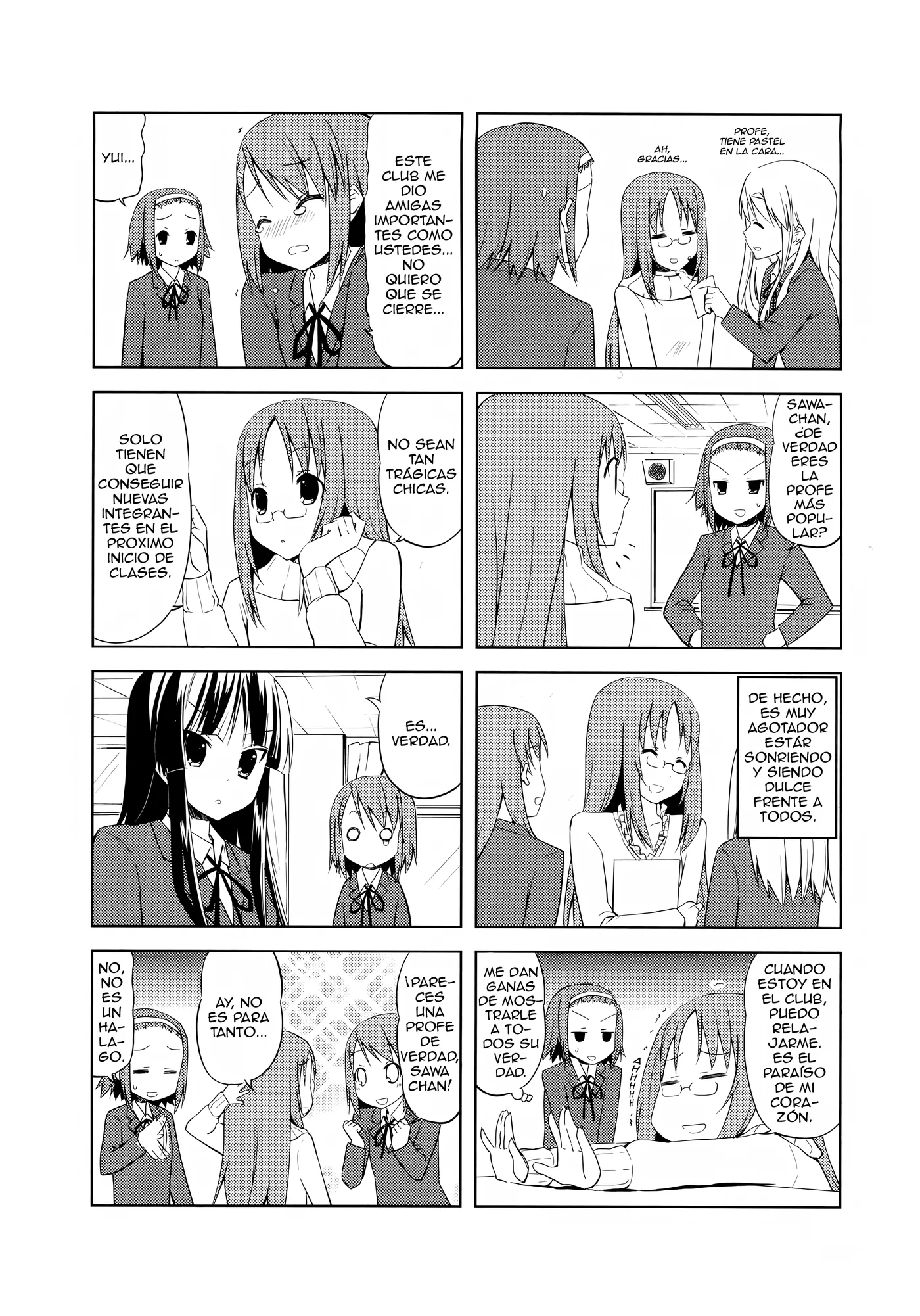 K-ON! capítulo 11, página 6