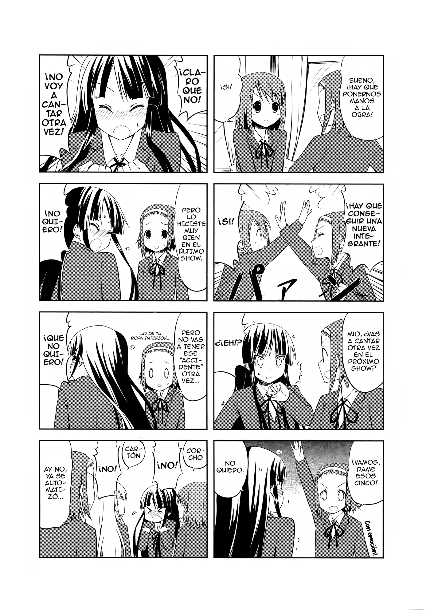 K-ON! capítulo 11, página 7