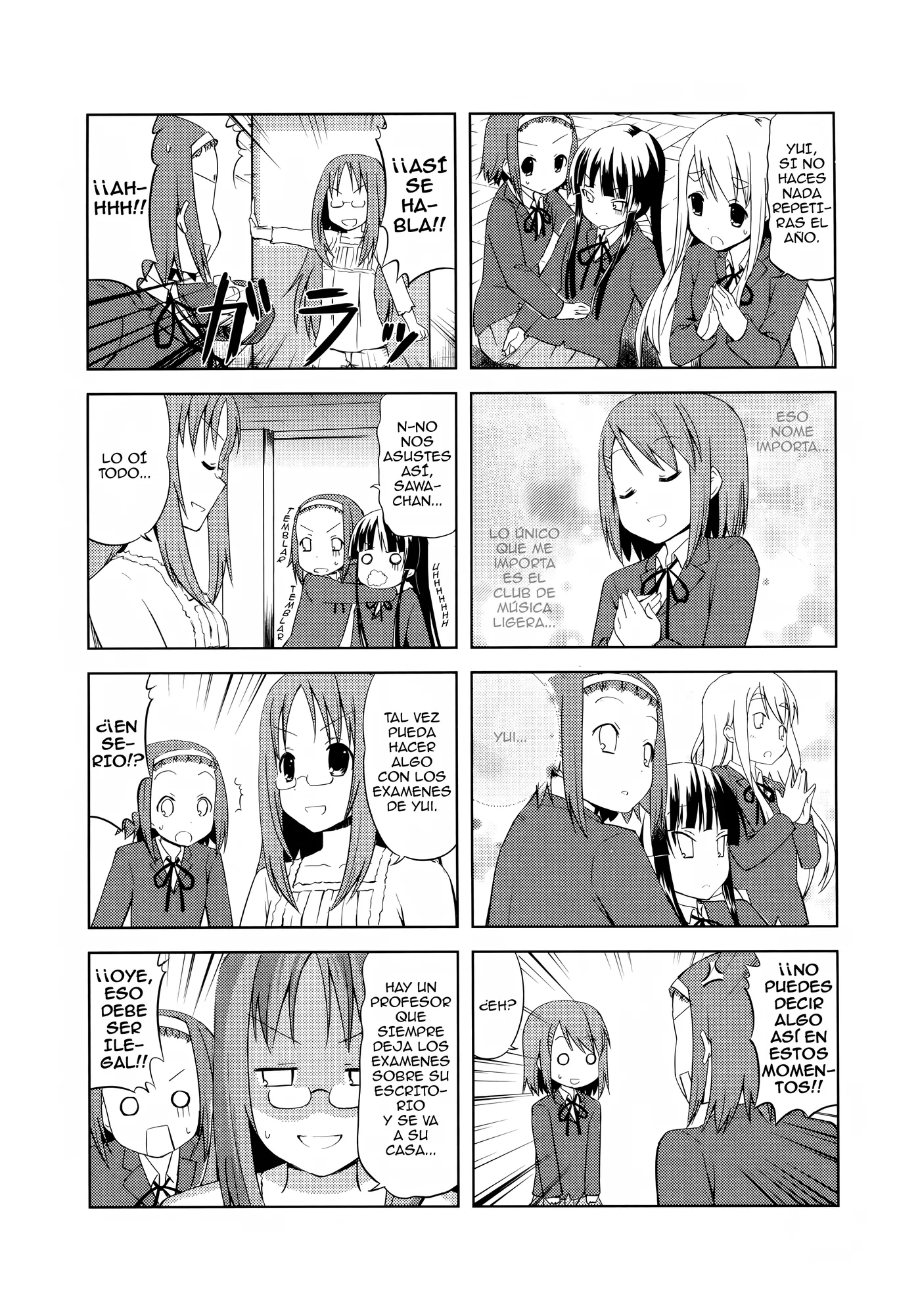 K-ON! capítulo 12, página 4