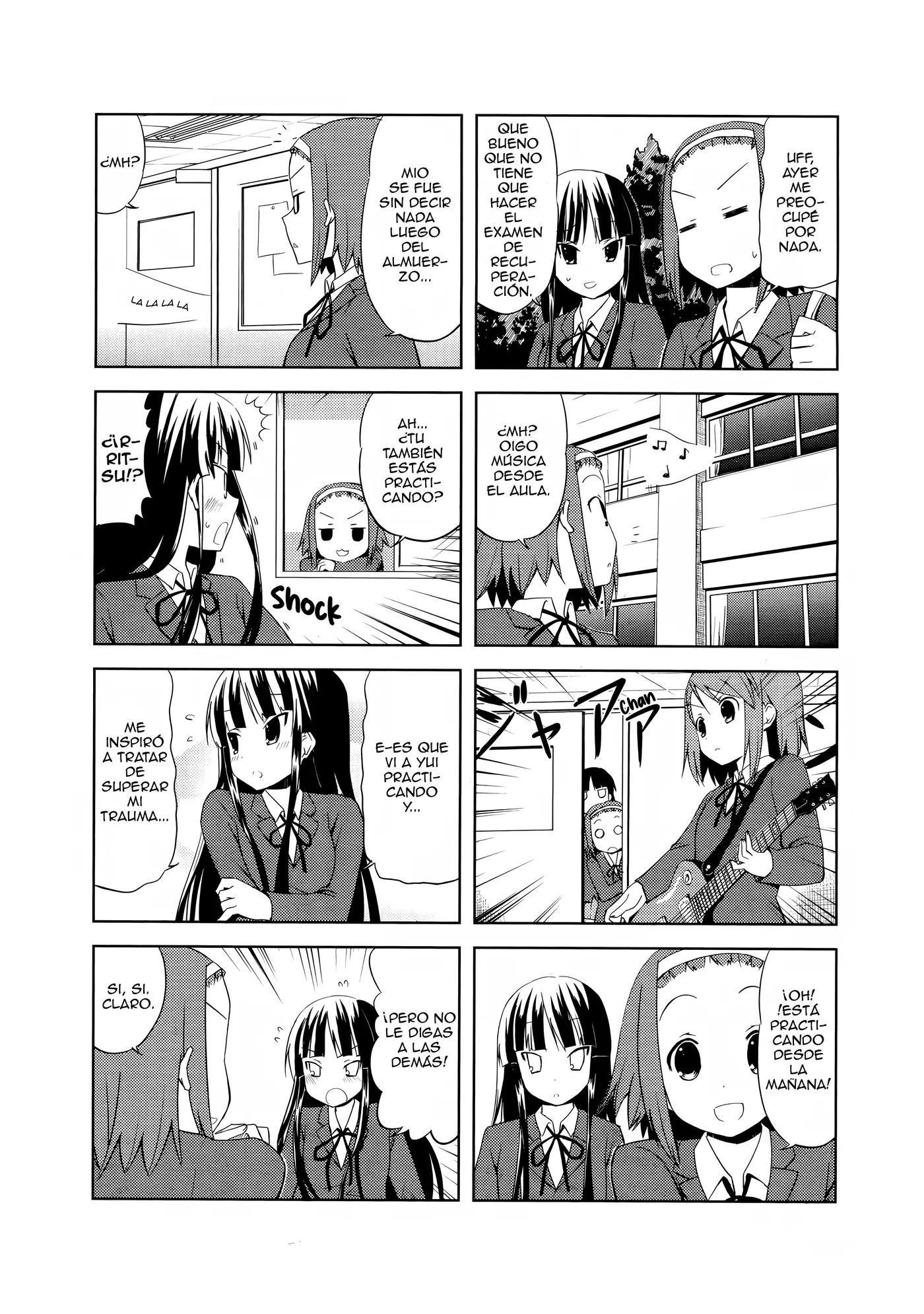 K-ON! capítulo 12, página 6