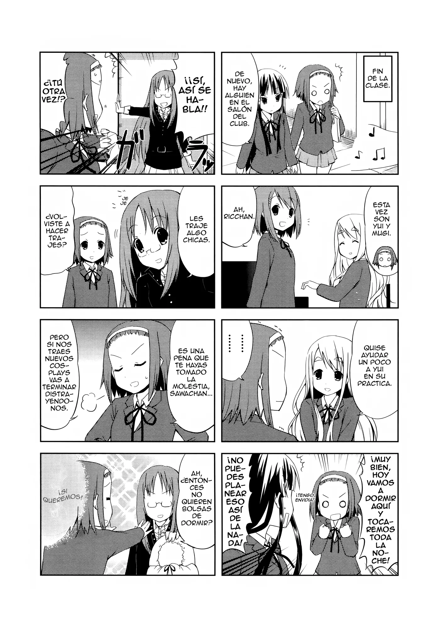 K-ON! capítulo 12, página 7