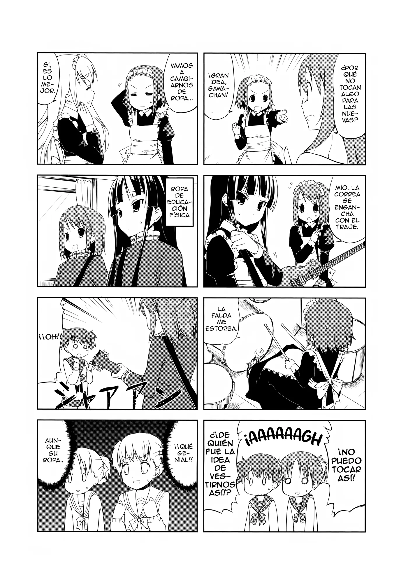 K-ON! capítulo 13, página 5