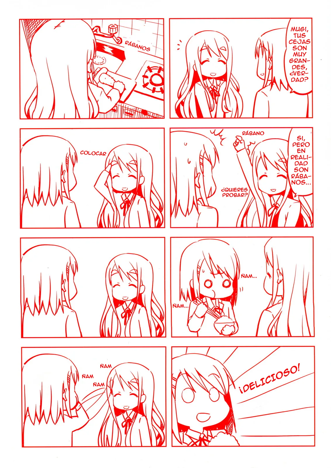 K-ON! capítulo 13, página 10