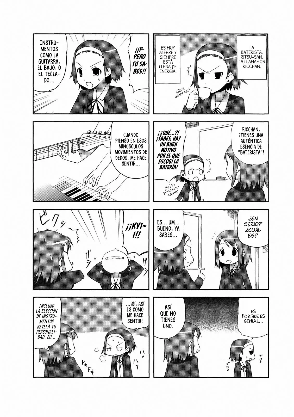 K-ON! capítulo 2, página 5
