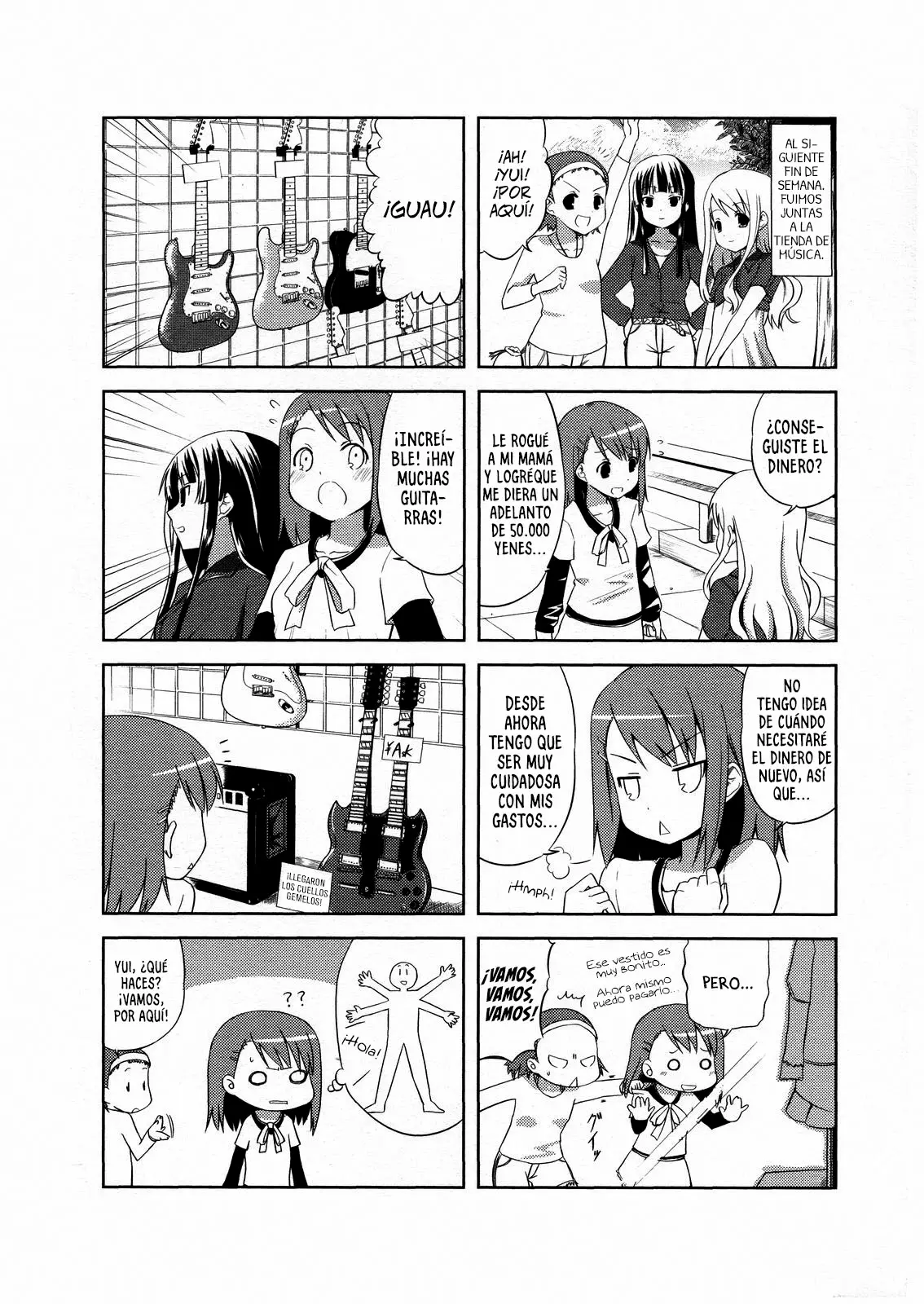 K-ON! capítulo 2, página 7