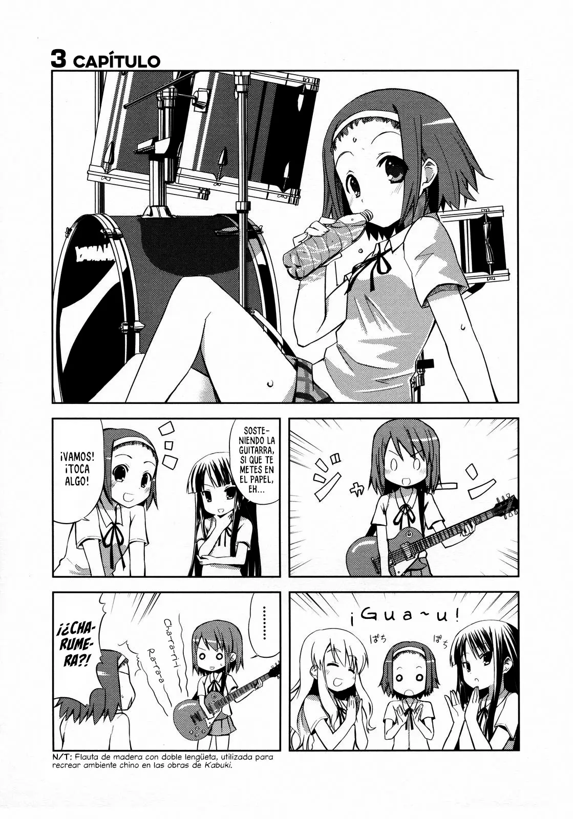 K-ON! capítulo 3, página 2