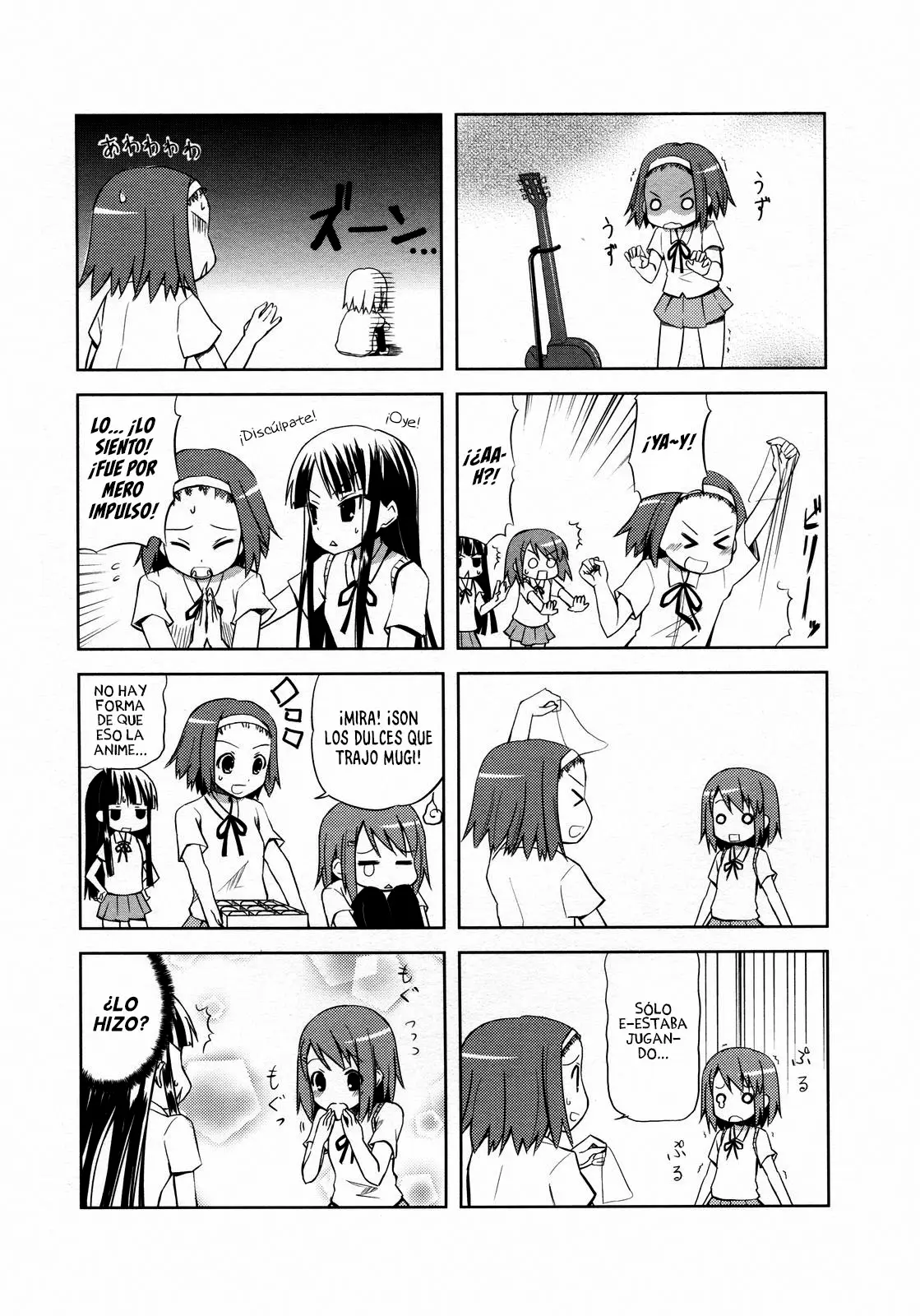 K-ON! capítulo 3, página 4
