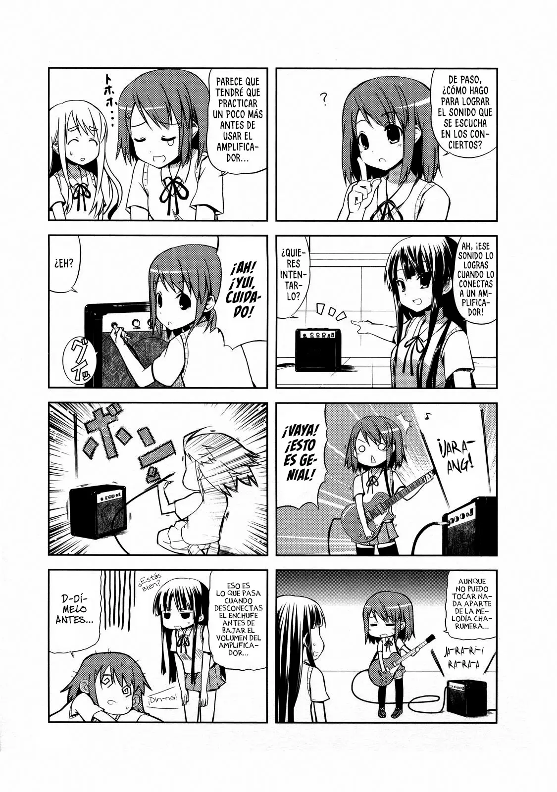 K-ON! capítulo 3, página 6