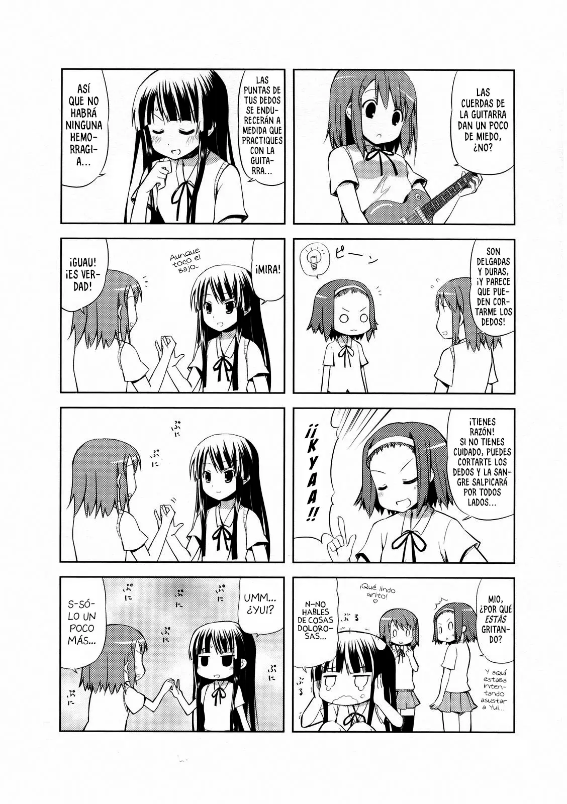 K-ON! capítulo 3, página 7
