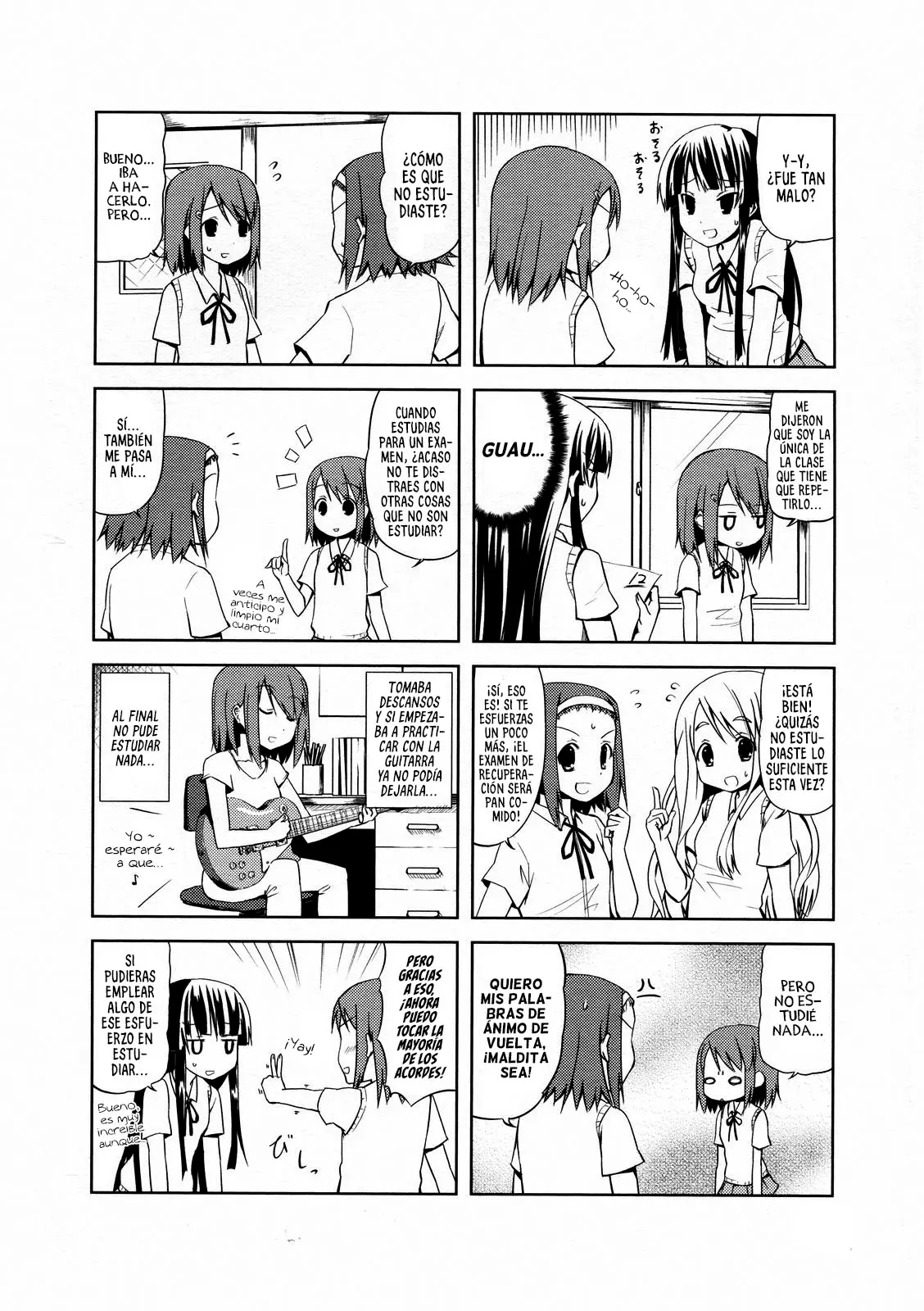 K-ON! capítulo 4, página 3