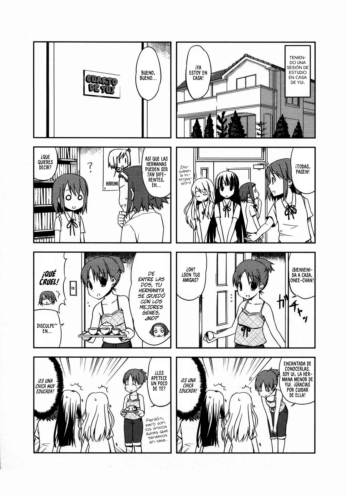 K-ON! capítulo 4, página 6